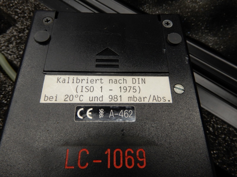 Bayer LC 1069 Dichtheitsprüfgerät Kalibriergerät