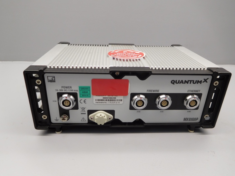 HBM Quantum MX840AP Universalmessverstärker 8 Kanäle inkl. Netzteil & Verbindungskabel
