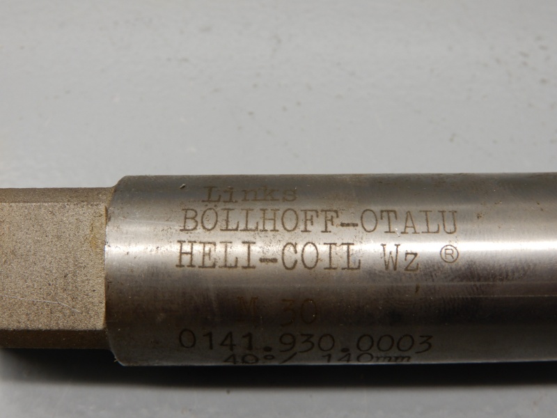 Böllhoff-Otalu Heli-coil Wz 0141.930.0003  40° 140mm Links Gewindebohrer