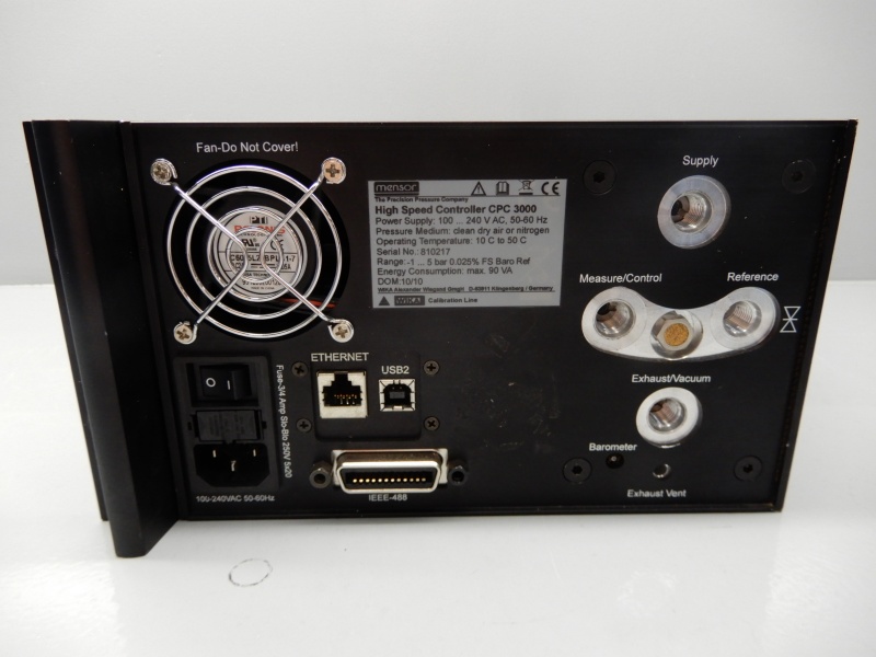 Wika Mensor CPC 3000 Druckregler Pressure Controller High Speed Kalibrator