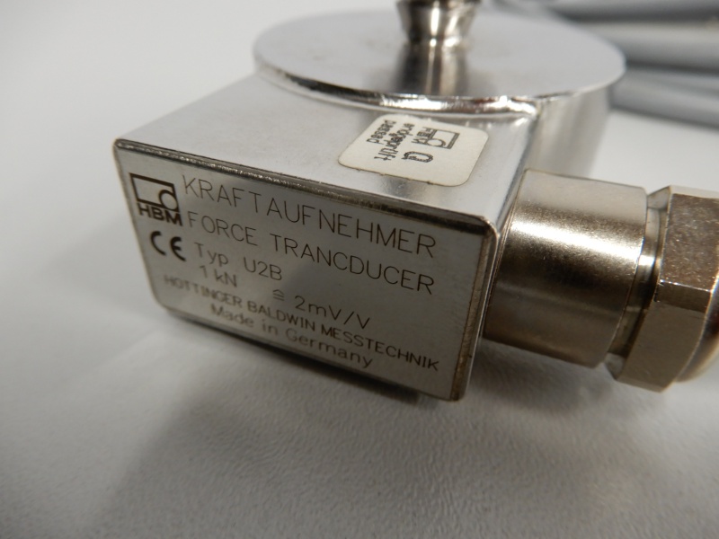 HBM Zug und Druck Kraftaufnehmer U2B 1kN Force Transducer MT-212