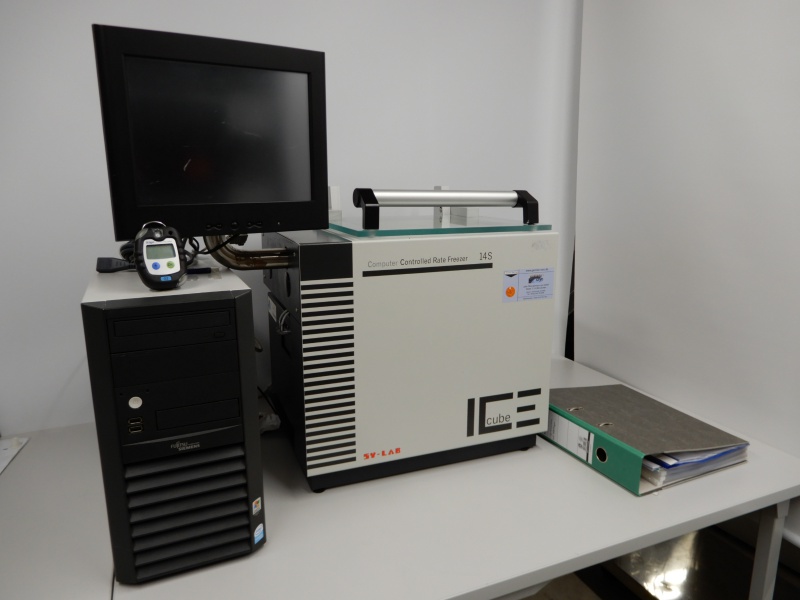 SY-Lab Ice Cube 14S Kryokonservierungssystem Einfriergerät Freezing Chamber Stickstoff