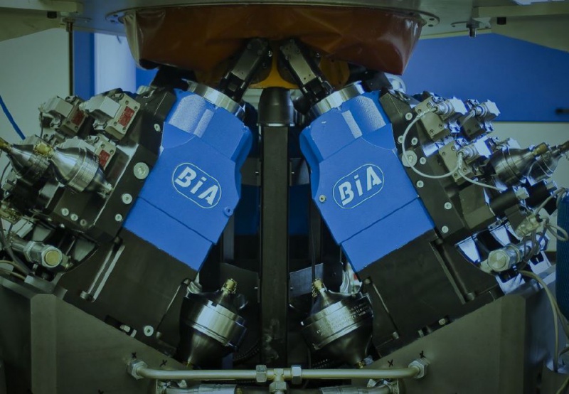 Elastomerprüfstand BIA Turnkey Test Systems Hexapod