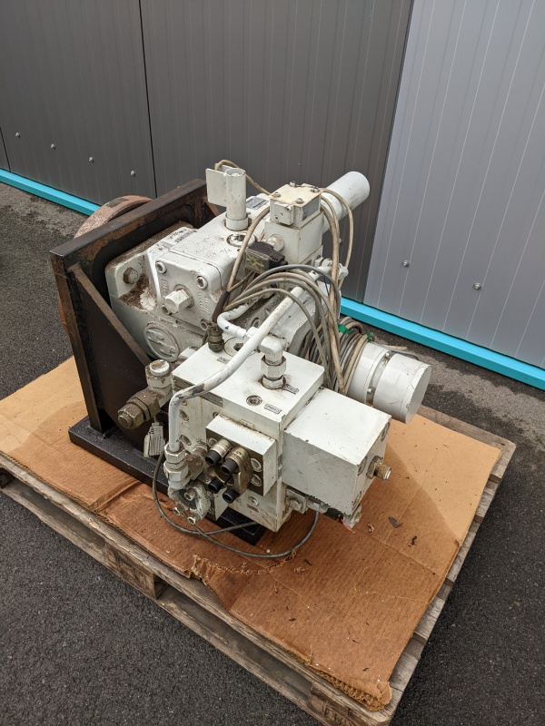 Brueninghaus Hydraulik Motor A4VSG 250 DS1 mit Auffbau