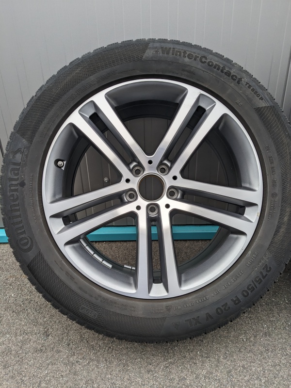 Mercedes Benz GLE Winterkomplettrad Continental 275/50 R20 Original 20