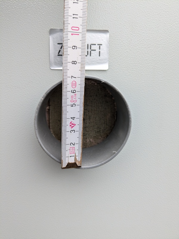 defekter Gefahrstoff Abzugsunterschrank Düperthal FWF90 Model 2-137000 Chemikalienschrank defekt