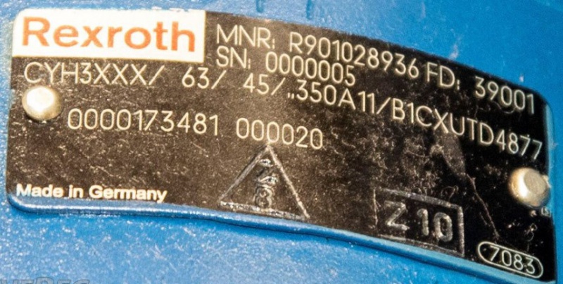 Bosch Rexroth Hydraulikzylinder CYH3XXX/63/45/.350A11 hydraulic cylinder