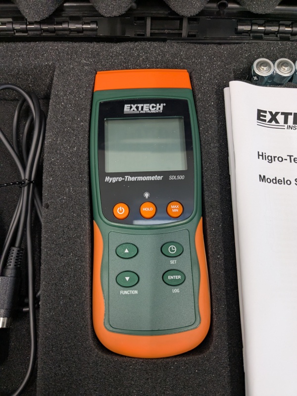 Extech SDL500 Luftfeuchtemessgerät (Hygrometer) 5% rF 95% rF Datenloggerfunktion