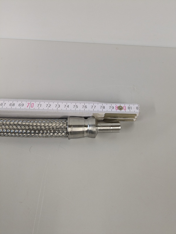 Flexibler Metallschlauch Serie FL SS-FL8TA8TA8 80 cm / 1/2 Zoll Edelstahl Swagelok