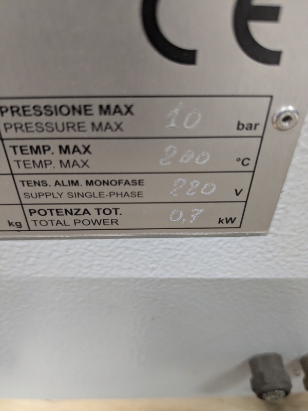 Remet IPA 40 Montagepresse Embedding Press Einbetten