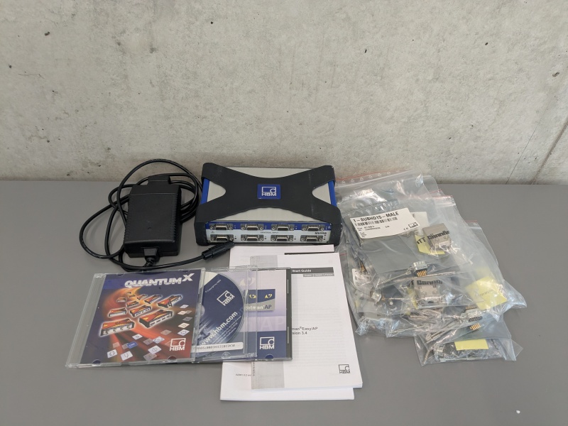 HBM QuantumX MX840A Universalmessverstärker Amplifier 8-Kanal