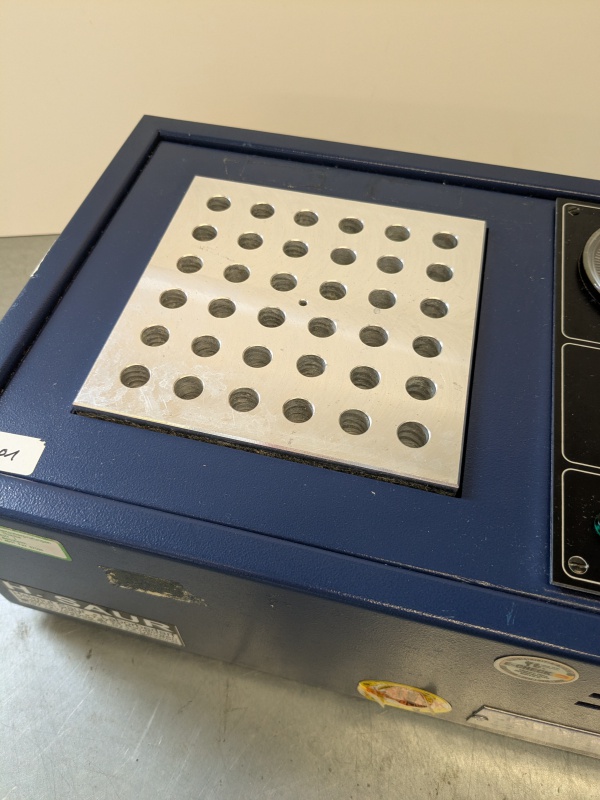 Metallblock Bachofer Thermostat Typ 2099 Heizblock Laborgerät