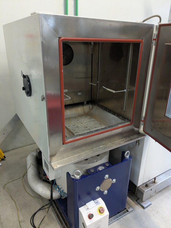 ETS MPA102/L620M Shaker Vibration Testing & Horstmann HS 220 Klimaprüfschrank Testsystem