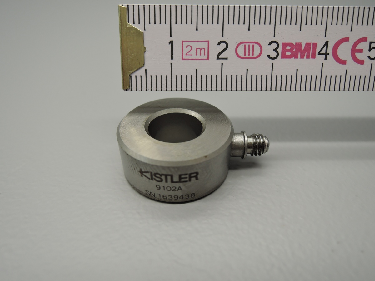 Kistler 9102A Kraftmessring mit Vorspannscheiben Kraftsensor