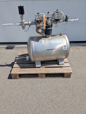 Kryo Behälter und Geräte Flüssigstickstoff Phasentrenner vakuum isolierte Schläuche Posten LN2