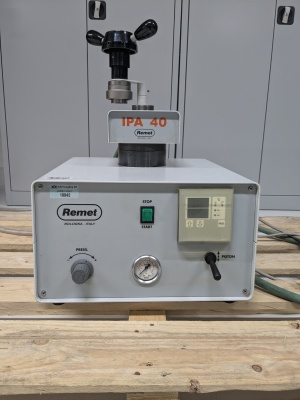 Remet IPA 40 Montagepresse Embedding Press Einbetten